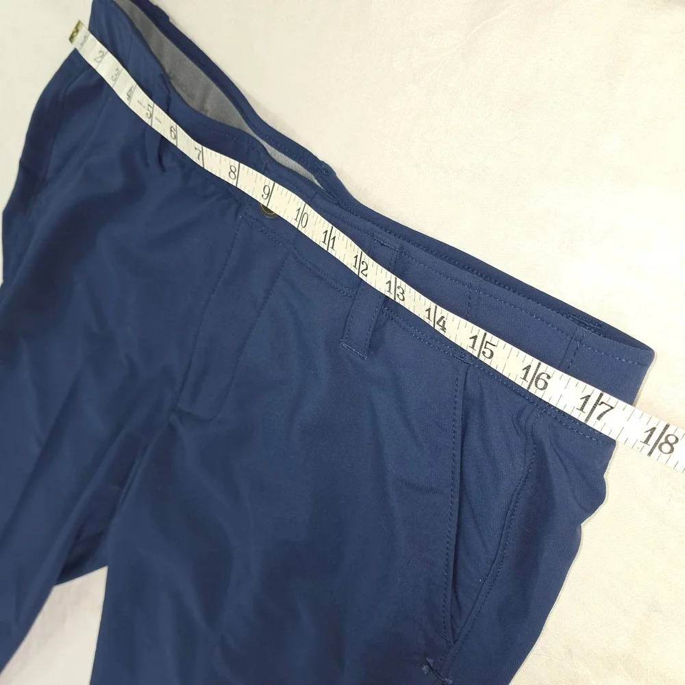 Under Armour Dress Pants 34x30 Men's Blue Golf Vacation Comfortable‎